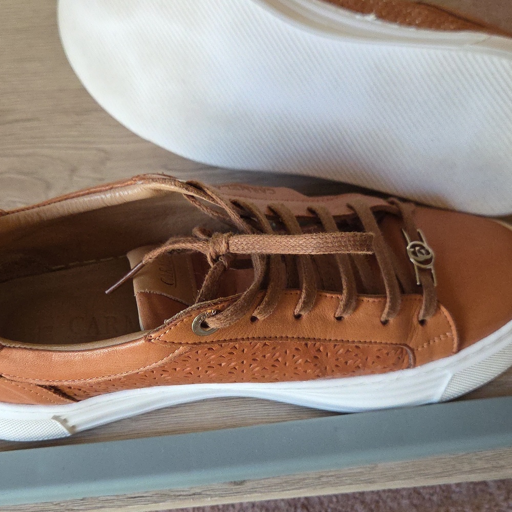 Carmela Platform Sneakers Sz 38 (8) - Picture 13 of 16